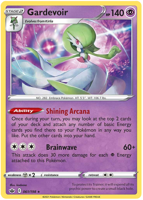 Gardevoir (061/198) (Theme Deck Exclusive) [Sword & Shield: Chilling Reign]