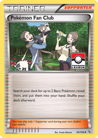 Pokemon Fan Club (94/106) [XY: Flashfire]