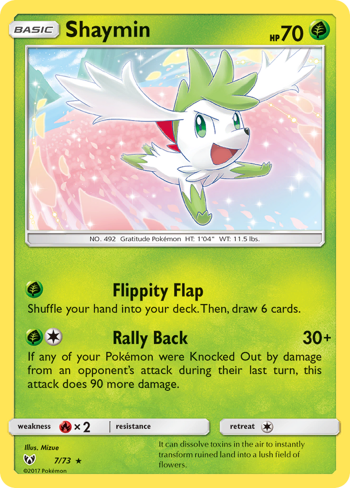 Shaymin (7/73) [Sun & Moon: Shining Legends]