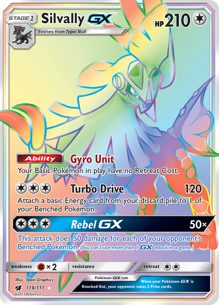 Silvally GX (119/111) [Sun & Moon: Crimson Invasion]