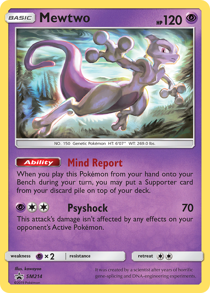 Mewtwo (SM214) [Sun & Moon: Black Star Promos]