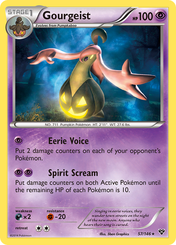 Gourgeist (57/146) [XY: Base Set]