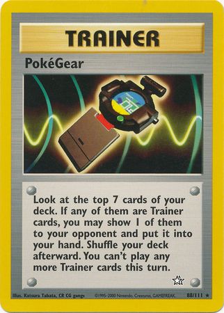 PokeGear (88/111) [Neo Genesis Unlimited]