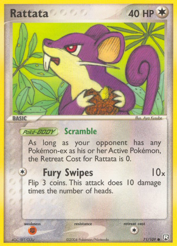 Rattata (71/109) [EX: Team Rocket Returns]