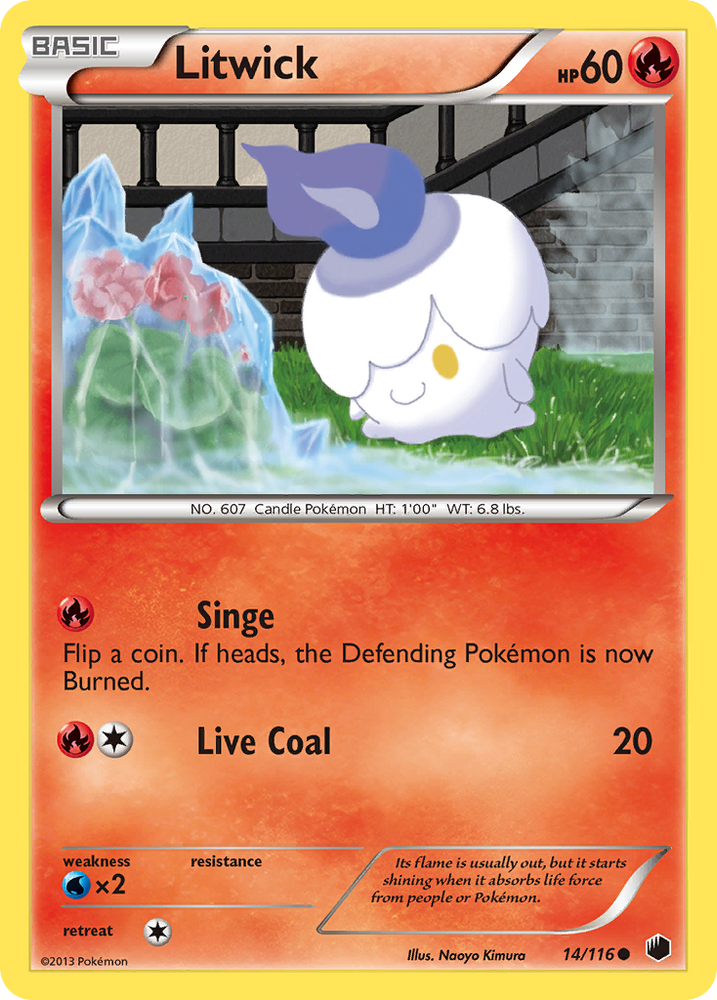 Litwick (14/116) [Black & White: Plasma Freeze]