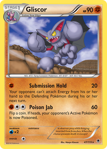 Gliscor (47/119) [XY: Phantom Forces]