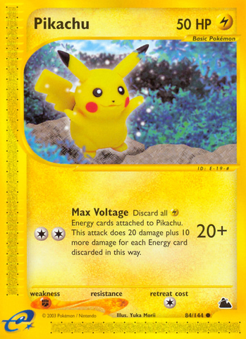 Pikachu (84/144) [Skyridge]