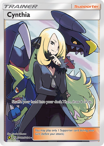 Cynthia (SV82/SV94) [Sun & Moon: Hidden Fates - Shiny Vault]