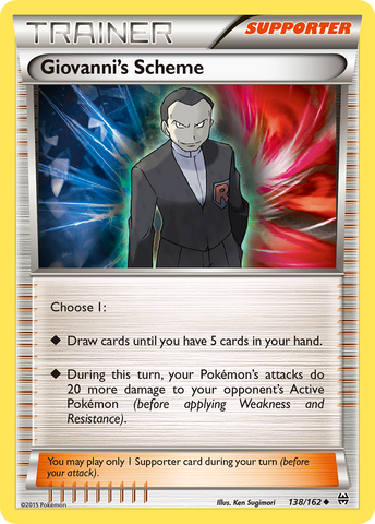 Giovanni's Scheme (138/162) [XY: BREAKthrough]