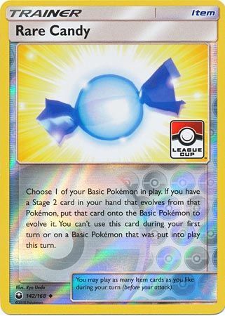 Rare Candy (142/168) (League Promo) [Sun & Moon: Celestial Storm]