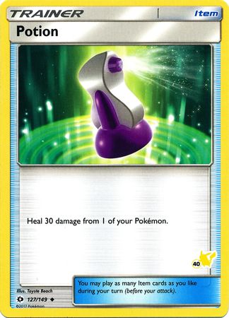 Potion (127/149) (Pikachu Stamp #40) [Battle Academy 2020]