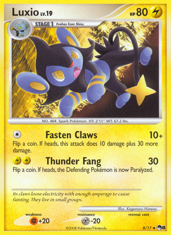 Luxio (8/17) [POP Series 8]