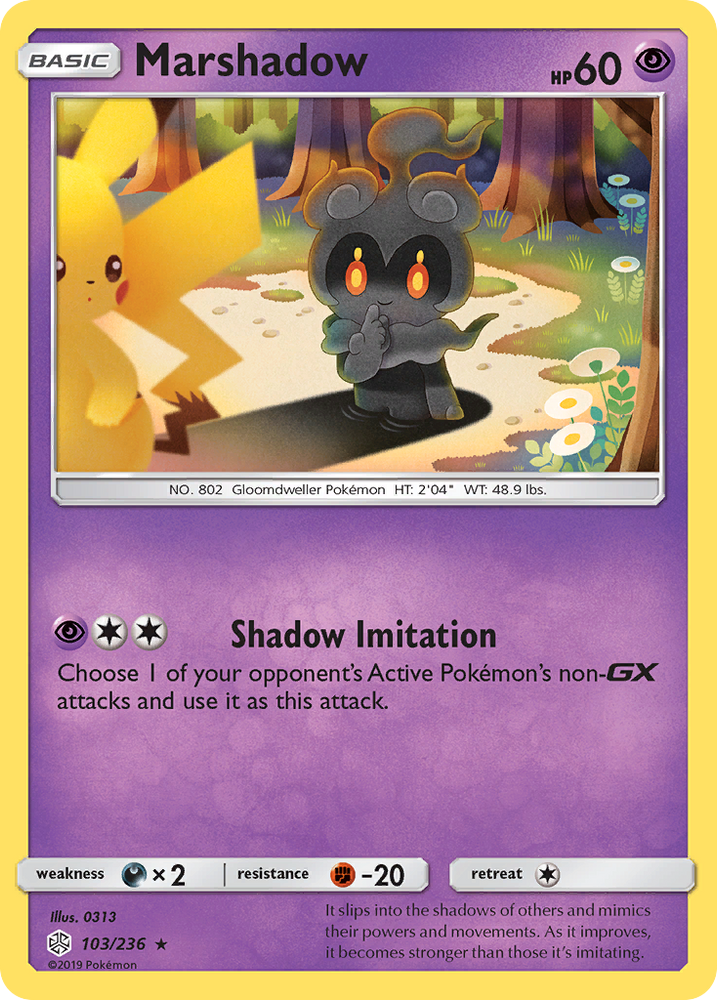 Marshadow (103/236) [Sun & Moon: Cosmic Eclipse]