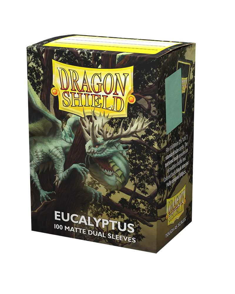 Dragon Shield: Standard 100ct Sleeves - Eucalyptus (Dual Matte)