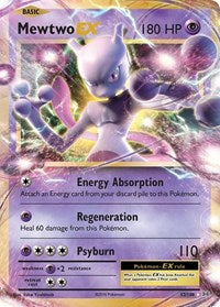 Mewtwo EX (52/108) (Jumbo Card) [XY: Evolutions]