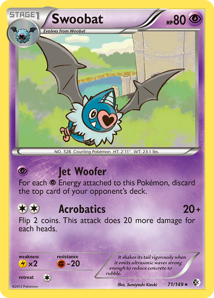 Swoobat (71/149) [Black & White: Boundaries Crossed]