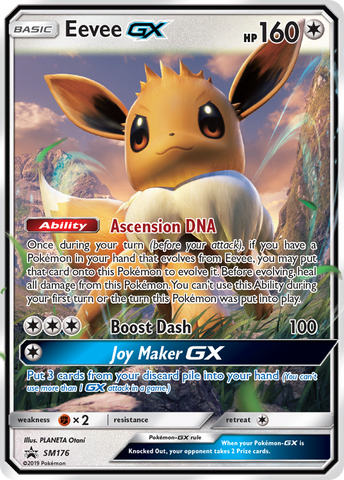 Eevee GX (SM176) [Sun & Moon: Black Star Promos]