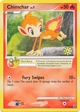 Chimchar (57/100) [Countdown Calendar Promos]