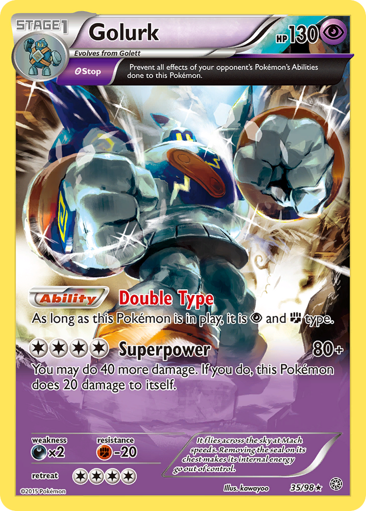 Golurk (35/98) [XY: Ancient Origins]