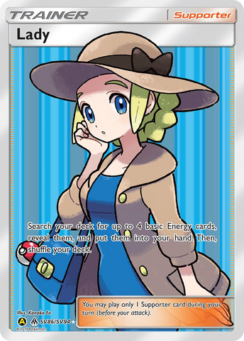 Lady (SV86/SV94) [Sun & Moon: Hidden Fates - Shiny Vault]