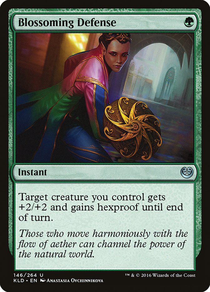 Blossoming Defense [Kaladesh]