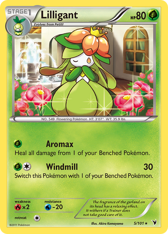 Lilligant (5/101) [Black & White: Noble Victories]