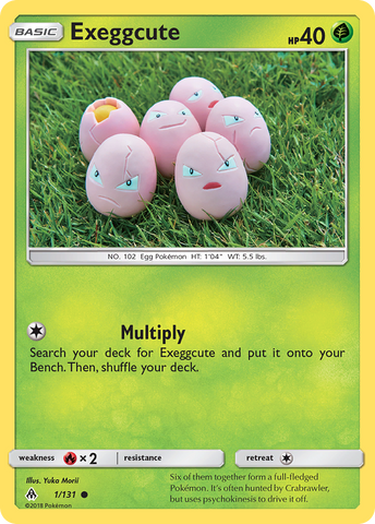 Exeggcute (1/131) [Sun & Moon: Forbidden Light]