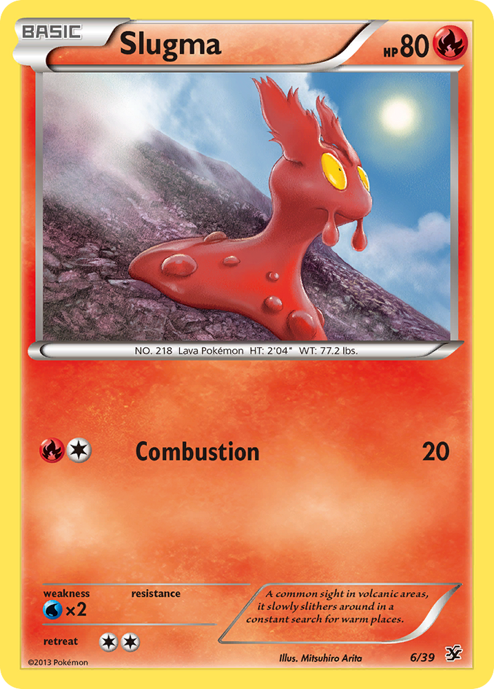 Slugma (6/39) [XY: Kalos Starter Set]