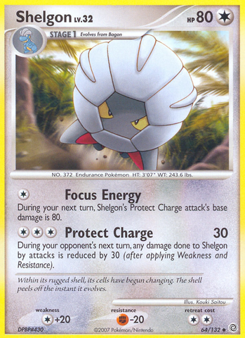 Shelgon (64/132) [Diamond & Pearl: Secret Wonders]