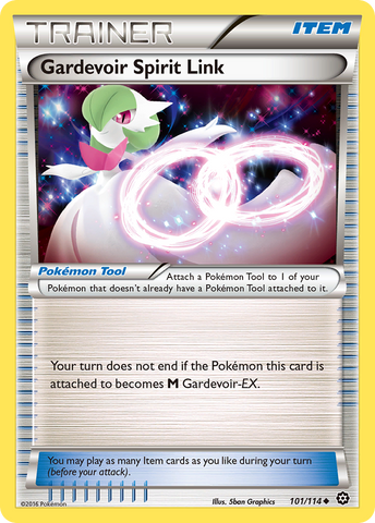 Gardevoir Spirit Link (101/114) [XY: Steam Siege]