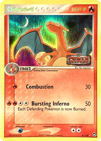 Charizard (6/108) (Stamped) [EX: Power Keepers]