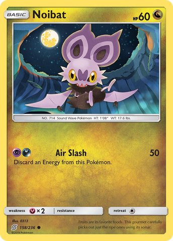 Noibat (158/236) [Sun & Moon: Unified Minds]