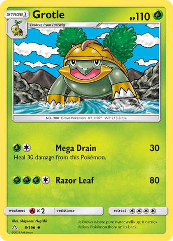 Grotle (8/156) [Sun & Moon: Ultra Prism]