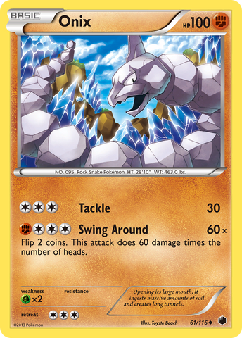 Onix (61/116) [Black & White: Plasma Freeze]