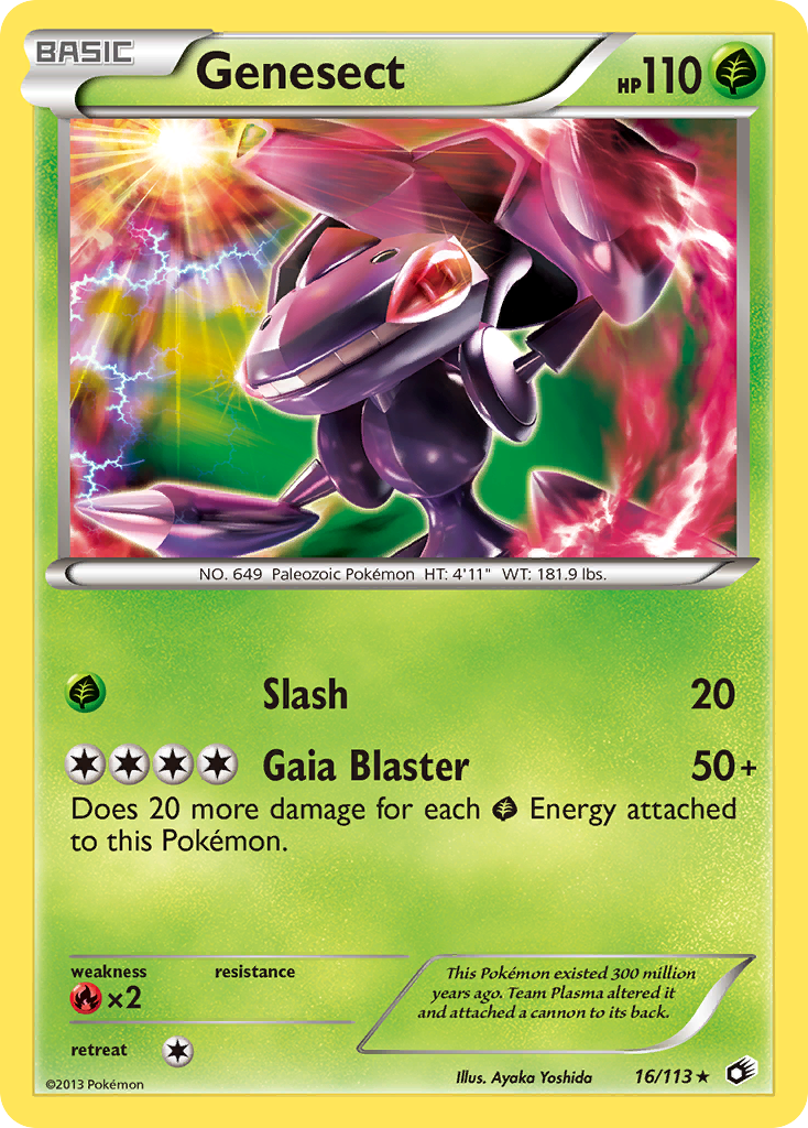 Genesect BREAK Pokemon Card -   Pokemon cards, All pokemon cards, Rare  pokemon cards