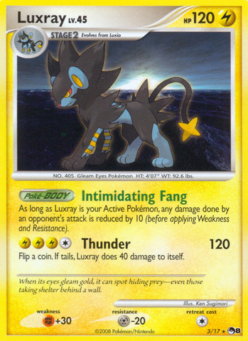 Luxray (3/17) [POP Series 8]