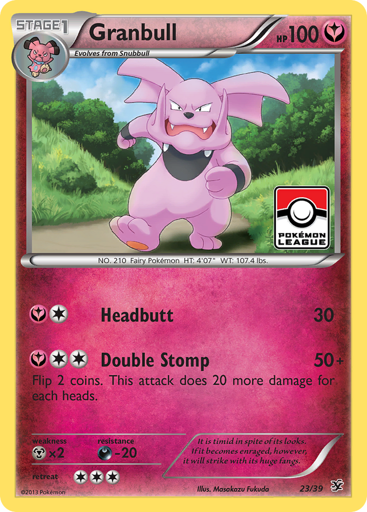 Granbull (23/39) [XY: Kalos Starter Set]