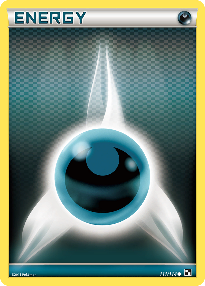 Darkness Energy (111/114) [Black & White: Base Set]