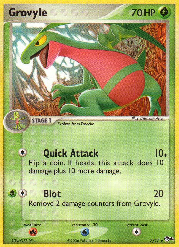 Grovyle (7/17) [POP Series 4]