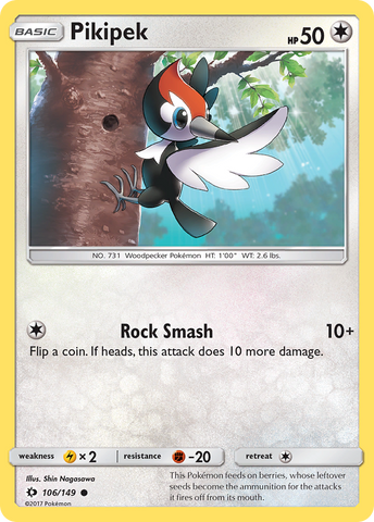 Pikipek (106/149) [Sun & Moon: Base Set]