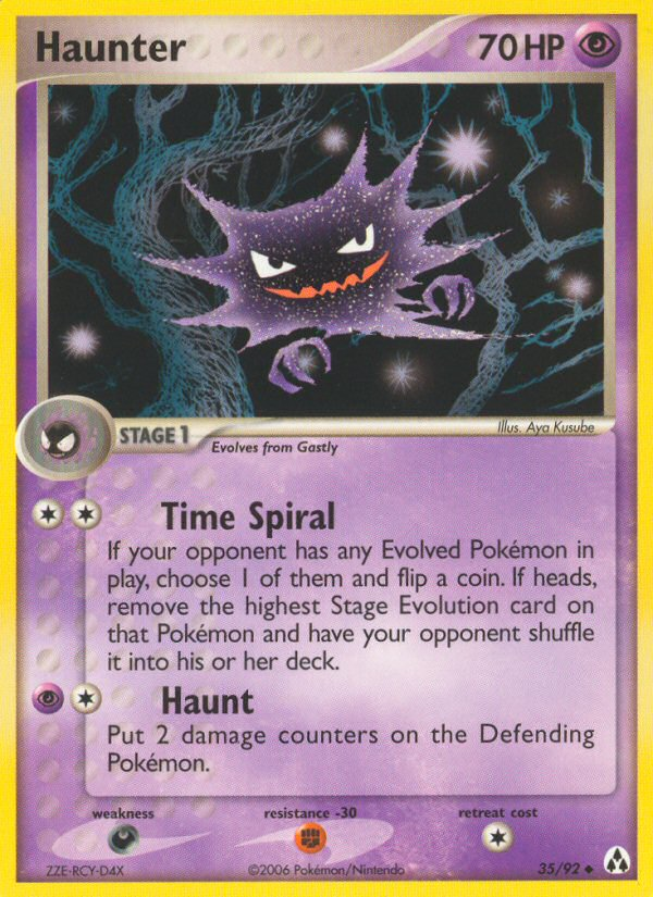 Haunter (35/92) [EX: Legend Maker]