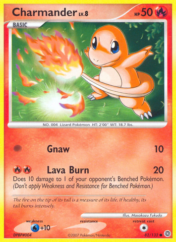 Charmander (82/132) [Diamond & Pearl: Secret Wonders]